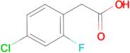 4-Chloro-2-fluorophenylacetic acid