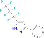 3-(Heptafluoro-n-propyl)-5-phenylpyrazole