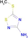 3-Amino-5-methylthio-1,2,4-thiadiazole