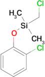 Chloromethyl-2-chlorophenoxy-dimethylsilane