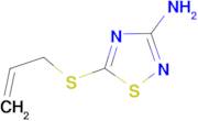 3-Amino-5-allylthio-1,2,4-thiadiazole