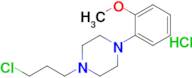 1-(3-Chloropropyl)-4-(2-methoxyphenyl)piperazine hydrochloride