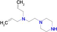 1[2-(Diallylamino-ethyl]-piperazine