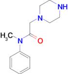 N-(2-Piperazino-acetyl)-N-methylaniline