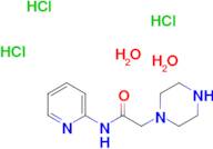 2-(Piperazin-1-yl)acetic acid N-(2-pyridyl)amidetrihydrochloride dihydrate