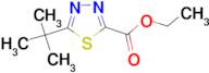 5-tert-Butyl-1,3,4-thiadiazole-2-carboxylic acidethyl ester