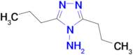 3,5-Dipropyl-1,2,4-triazol-4-ylamine