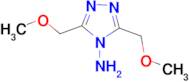 3,5-Bis-methoxymethyl-1,2,4-triazol-4-ylamine