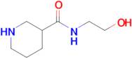 Piperidine-3-carboxylic acid (2-hydroxy-ethyl)-amide