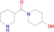 (4-Hydroxypiperidin-1-yl)piperidin-3-yl-methanone