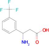 3-Amino-3-[3-trifluoromethyl)phenyl]propanoic acid
