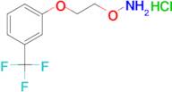 1-[2-(Ammoniooxy)ethoxy]-3-(trifluoromethyl)benzene chloride