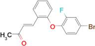 4-[2-(4-Bromo-2-fluorophenoxy)phenyl]-3-buten-2-one