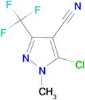 5-Chloro-1-methyl-3-(trifluoromethyl)-1H-pyrazole-4-carbonitrile