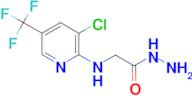 2-{[3-Chloro-5-(trifluoromethyl)-2-pyridinyl]amino}acetohydrazide