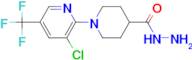 1-[3-Chloro-5-(trifluoromethyl)-2-pyridinyl]-4-piperidinecarbohydrazide