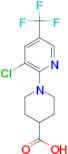 1-[3-Chloro-5-(trifluoromethyl)-2-pyridinyl]--4-piperidinecarboxylic acid