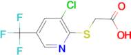 2-{[3-Chloro-5-(trifluoromethyl)-2-pyridinyl]-sulfanyl}acetic acid