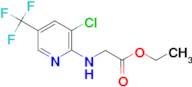Ethyl 2-{[3-chloro-5-(trifluoromethyl)-2-pyridinyl]amino}acetate