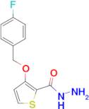 3-[(4-Fluorobenzyl)oxy]-2-thiophenecarbohydrazide