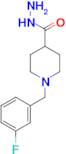 1-(3-Fluorobenzyl)-4-piperidinecarbohydrazide