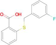 2-[(3-Fluorobenzyl)sulfanyl]benzoic acid