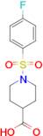 1-[(4-Fluorophenyl)sulfonyl]-4-piperidinecarboxylic acid