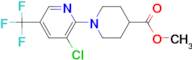 Methyl 1-[3-chloro-5-(trifluoromethyl)-2-pyridinyl]-4-piperidinecarboxylate