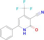 2-Oxo-6-phenyl-4-(trifluoromethyl)-1,2-dihydro-3-pyridinecarbonitrile