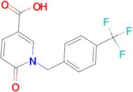 6-Oxo-1-[4-(trifluoromethyl)benzyl]-1,6-dihydro-3-pyridinecarboxylic acid