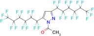 1-Acetyl-3,5-bis(perfluorohexyl)pyrazole