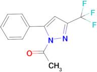 1-Acetyl-5(3)-phenyl-3(5)-trifluoromethylpyrazole
