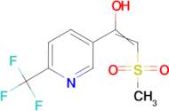 2-Methylsulfonyl-1-[6-(trifluoromethyl)pyridin-3-yl]ethanone