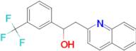 2-Quinolin-2-yl-1-(3-trifluoromethylphenyl)ethanol
