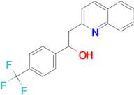 2-Quinolin-2-yl-1-(4-trifluoromethylphenyl)ethanol