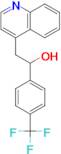 2-Quinolin-4-yl-1-(4-trifluoromethylphenyl)ethanol