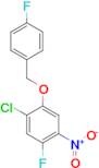 1-Chloro-5-fluoro-2-[(4-fluorobenzyl)oxy]-4-nitrobenzene