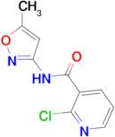 (2-Chloro-(3-pyridyl))-N-(5-methylisoxazol-3-yl)formamide
