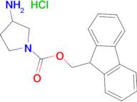 3-Amino-1-N-Fmoc-pyyrolidine hydrochloride