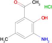 3-Amino-2-hydroxy-5-methylacetophenone hydrochloride