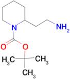2-(Aminoethyl)-1-N-Boc-piperidine