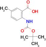 2-(tert-Butoxycarbonylamino)-5-methyl-benzoic acid