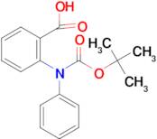 2-(tert-Butoxycarbonyl-phenyl-amino)-benzoic acid