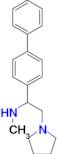 (1-Biphenyl-4-yl-2-pyyrolidin-1-yl-ethyl)-methyl-amine