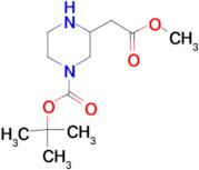 N-4-Boc-2-Piperazineacetic acid methyl ester