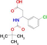 3-Boc-Amino-3-(3'-chlorophenyl)propionic acid