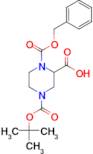 N-4-Boc-N-1-Cbz-2-Piperazine carboxylic acid