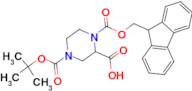 N-4-Boc-N-1-Fmoc-2-Piperazine carboxylic acid