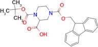 N-1-Boc-N-4-Fmoc-2-Piperazine carboxylic acid