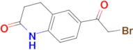 6-(2-Bromo-acetyl)-3,4-dihydro-1H-quinoline-2-one